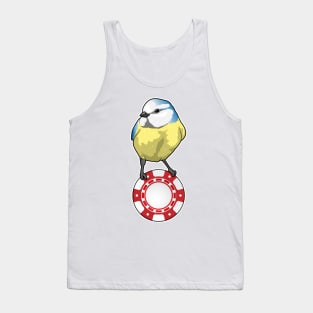 Bird Poker Poker chips Tank Top